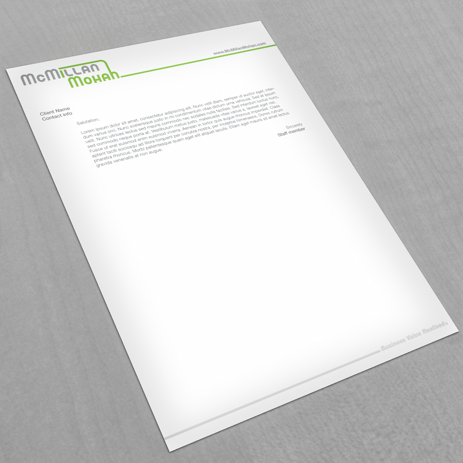 McMillan Mohan - Letterhead