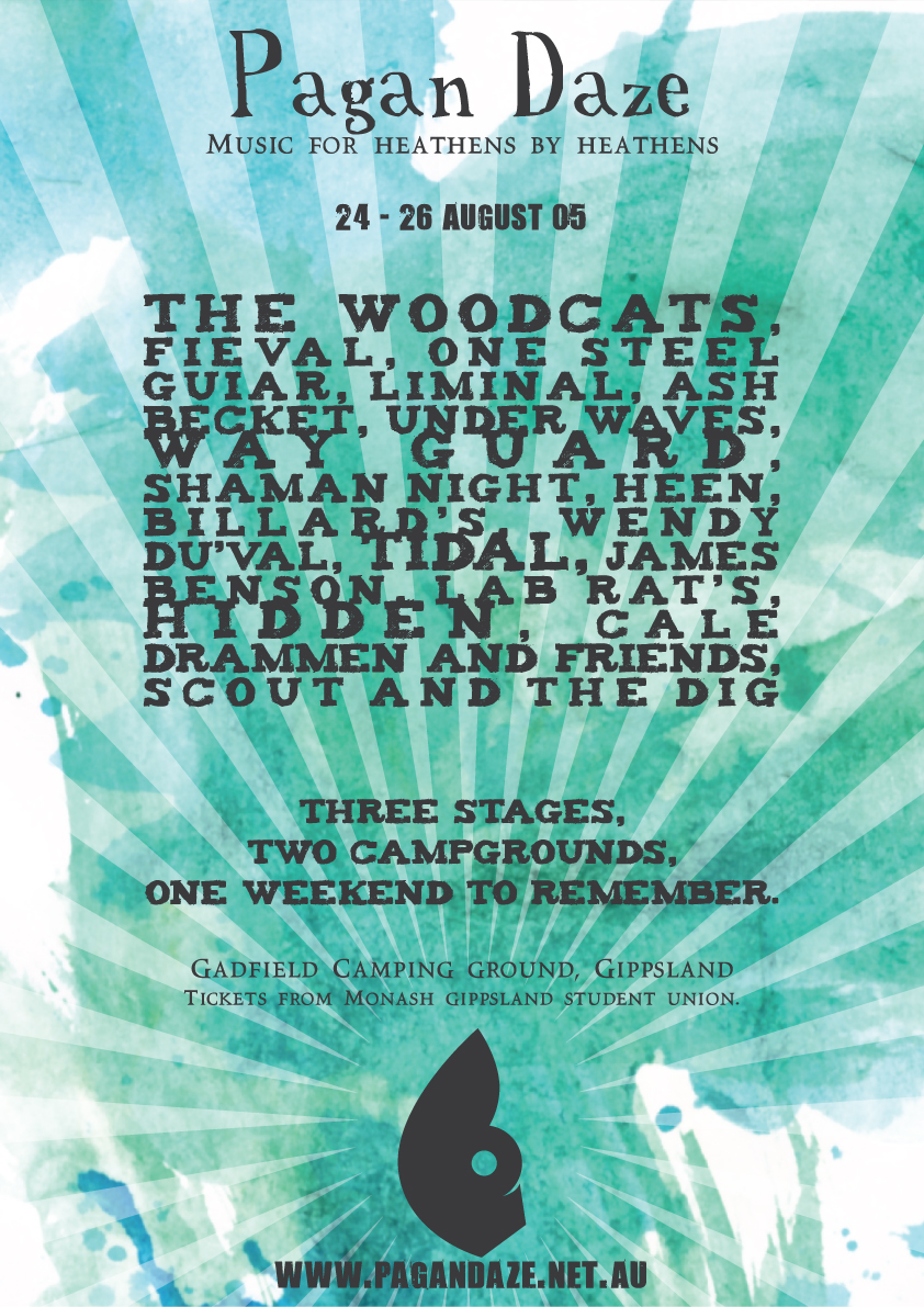 Pagan Daze  - event poster