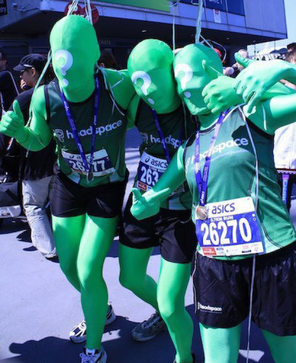 headspace Greenman campaign