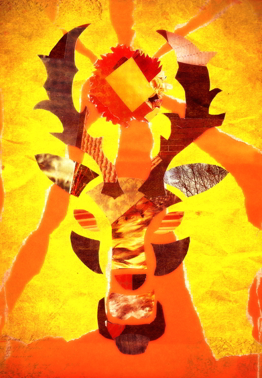 Sunstag - papercut illustration